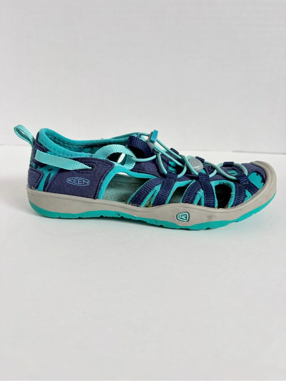 Keen Kids Water Shoe in Navy and Teal
